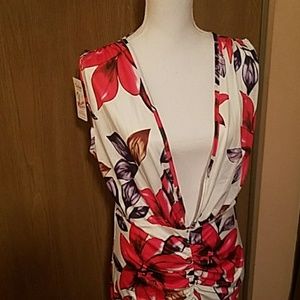 Sexy Floral Print Dress